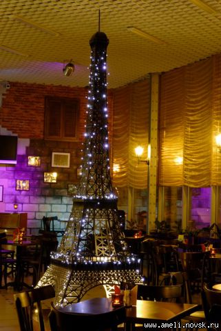 фотка зала для мероприятия Кафе Амели на 1 мест Краснодара